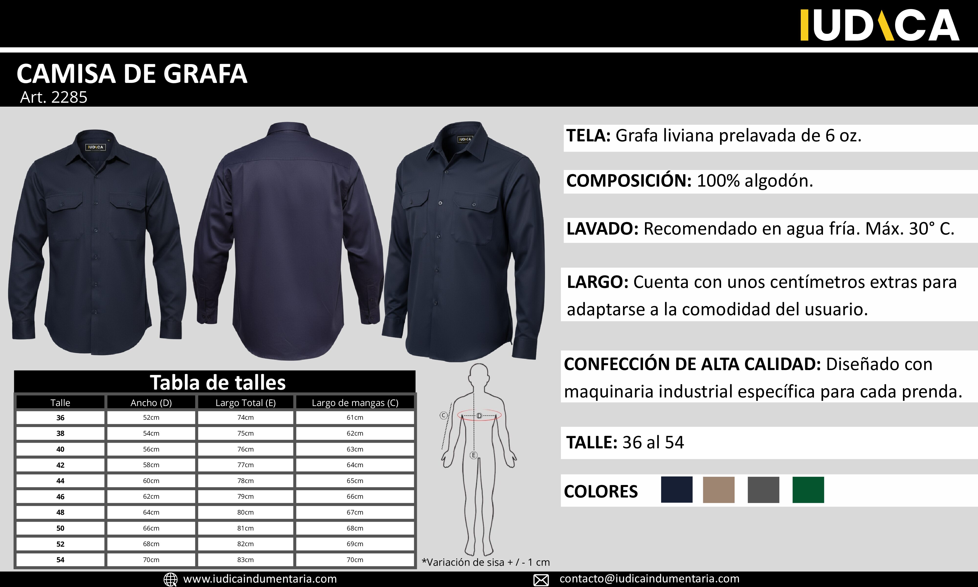 CAMISA DE GRAFA (50 - 56) - Imagen 8