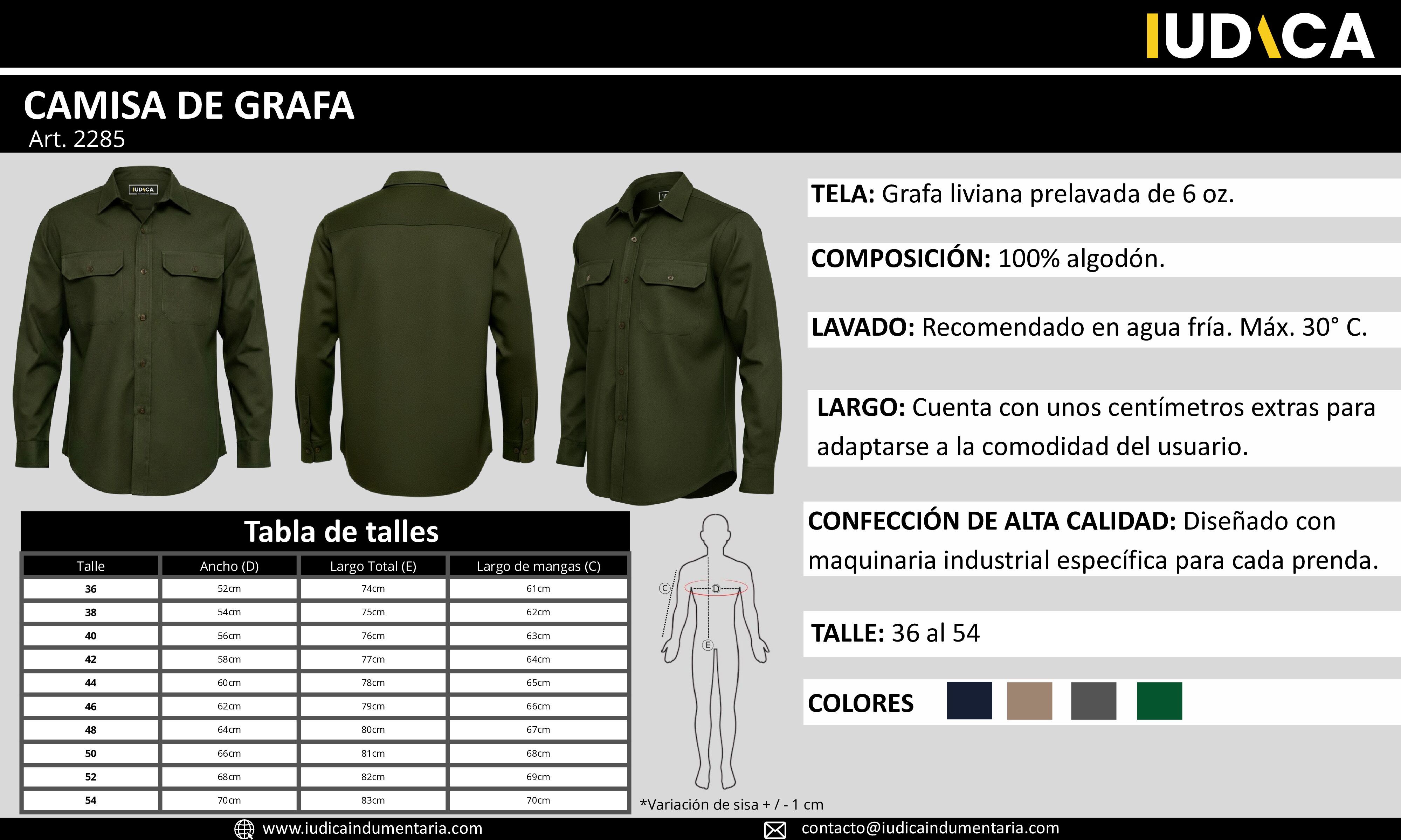 CAMISA DE GRAFA (36 - 48) - Imagen 9